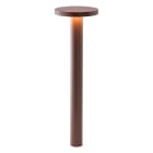 ROSSINI ILLUMINAZIONE - BOLLARD CORTEN LED 10W 82° IP65 3000K CRI80 20D 75CM