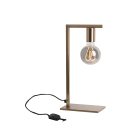 ROSSINI ILLUMINAZIONE - LAMPADA DA TAVOLO OTTONE SATINATO E27 IP20
