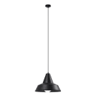 ROSSINI ILLUMINAZIONE - SOSPENSIONE NERA E27 IP20