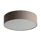 ROSSINI ILLUMINAZIONE - PLAFONIERA CON PARALUME CILINDRICO TORTORA E27 IP20 58CM