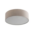 ROSSINI ILLUMINAZIONE - PLAFONIERA CON PARALUME CILINDRICO AVORIO E27 IP20 48CM