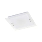 ROSSINI ILLUMINAZIONE - PLAFONIERA BIANCA/VETRO EXTRACHIARO E27 IP20 42CM