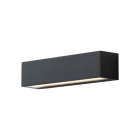 ROSSINI ILLUMINAZIONE - APPLIQUE MONOEMISSIONE ANTRACITE LED 7W 120° IP54 3000-4000K CRI80