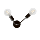 ROSSINI ILLUMINAZIONE - APPLIQUE NERA E27 IP20