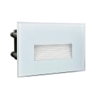 ROSSINI ILLUMINAZIONE - SEGNAPASSO ASIMMETRICO VETRO BIANCO 4,5W IP66 3000-4000-6000K CRI80 GLI001BAS