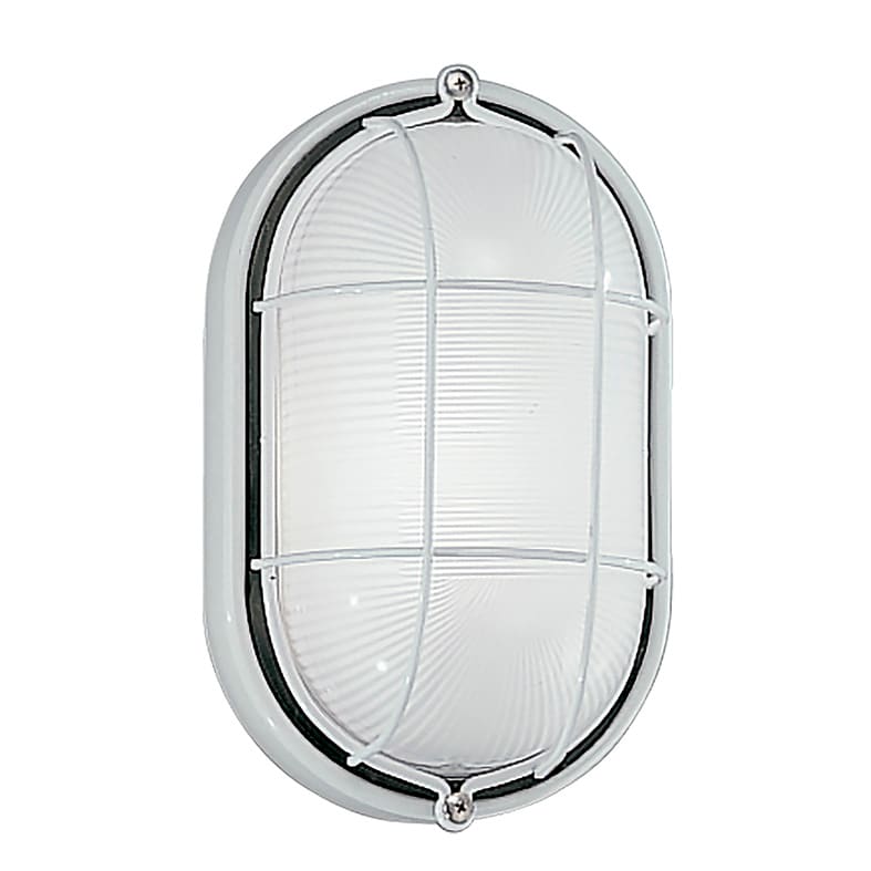 ROSSINI ILLUMINAZIONE - APPLIQUE/PLAFONIERA OVALE BIANCA E27 IP5