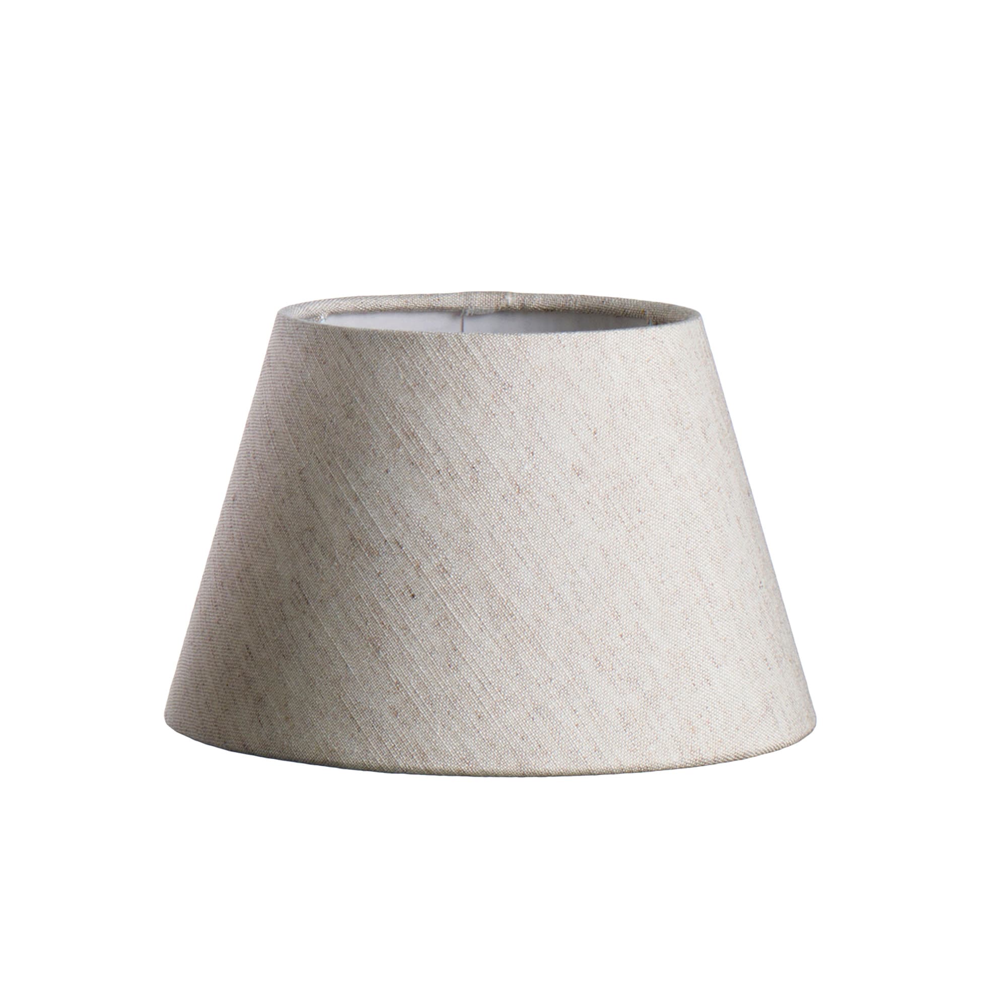 ROSSINI ILLUMINAZIONE - PARALUME IN TESSUTO LINO BEIGE RIMBOCCAT