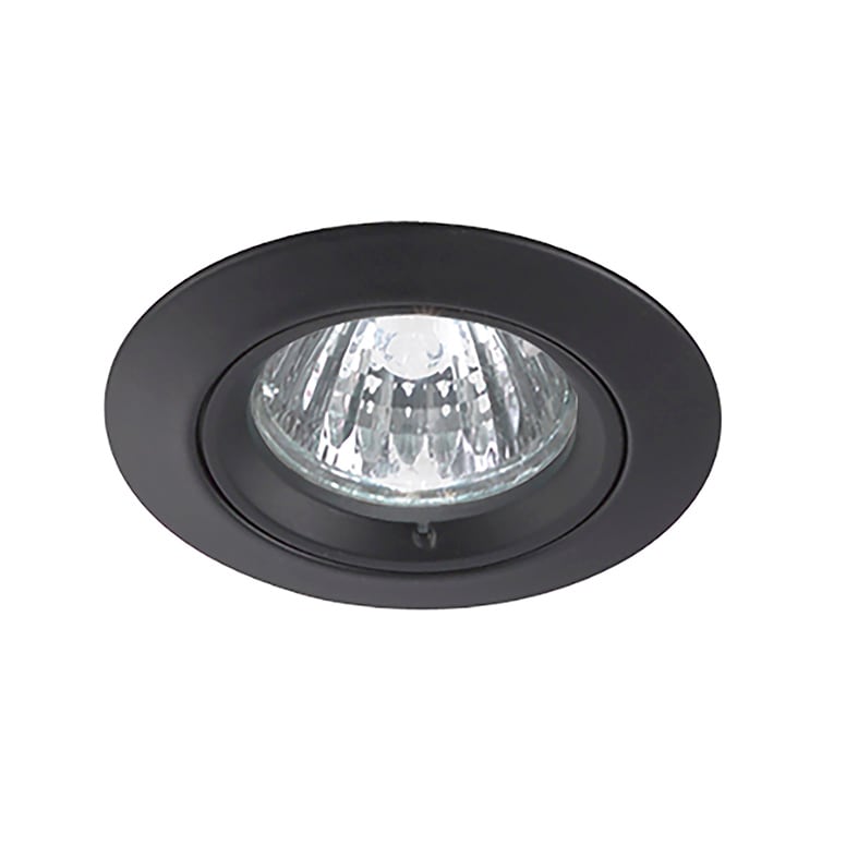 ROSSINI ILLUMINAZIONE - DOWNLIGHT TONDO NERO GU10 IP20
