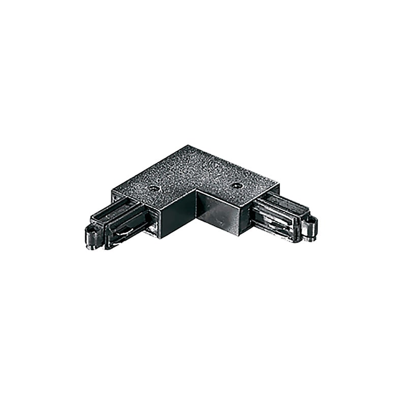 ROSSINI ILLUMINAZIONE - GIUNTO ELETTRICO A L DESTRO NERO PER SQU