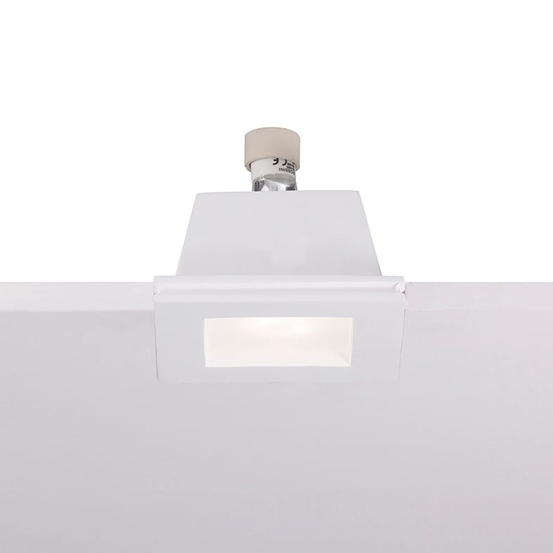 ROSSINI ILLUMINAZIONE - INC.GESSO PLAS.QUAD 120X120X55 GU10 LUNA