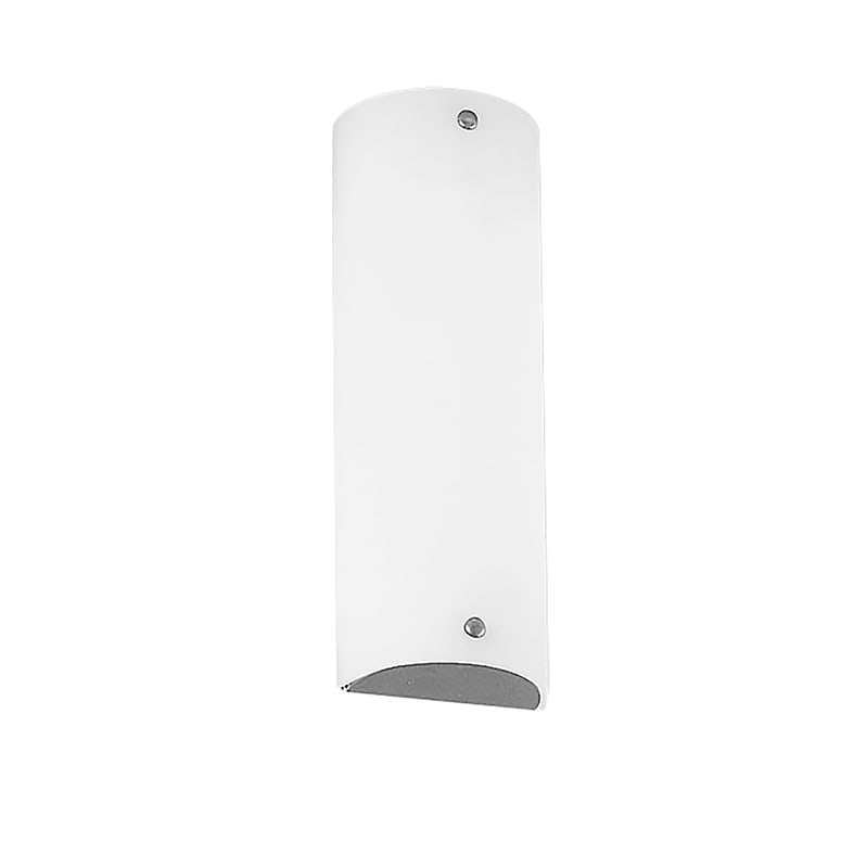 ROSSINI ILLUMINAZIONE - APPLIQUE IN VETRO BIANCO SATINATO E27 IP