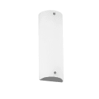 ROSSINI ILLUMINAZIONE - APPLIQUE IN VETRO BIANCO SATINATO E27 IP