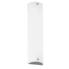 ROSSINI ILLUMINAZIONE - APPLIQUE IN VETRO BIANCO SATINATO E27 IP