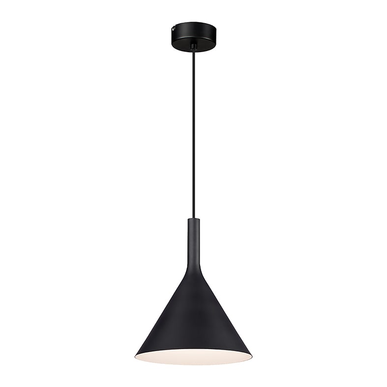 ROSSINI ILLUMINAZIONE - SOSPENSIONE NERO/BIANCO E27 IP20