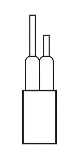 ROSSINI ILLUMINAZIONE - CAVO TRASPARENTE TONDO MULTIPOLARE 2X0,7