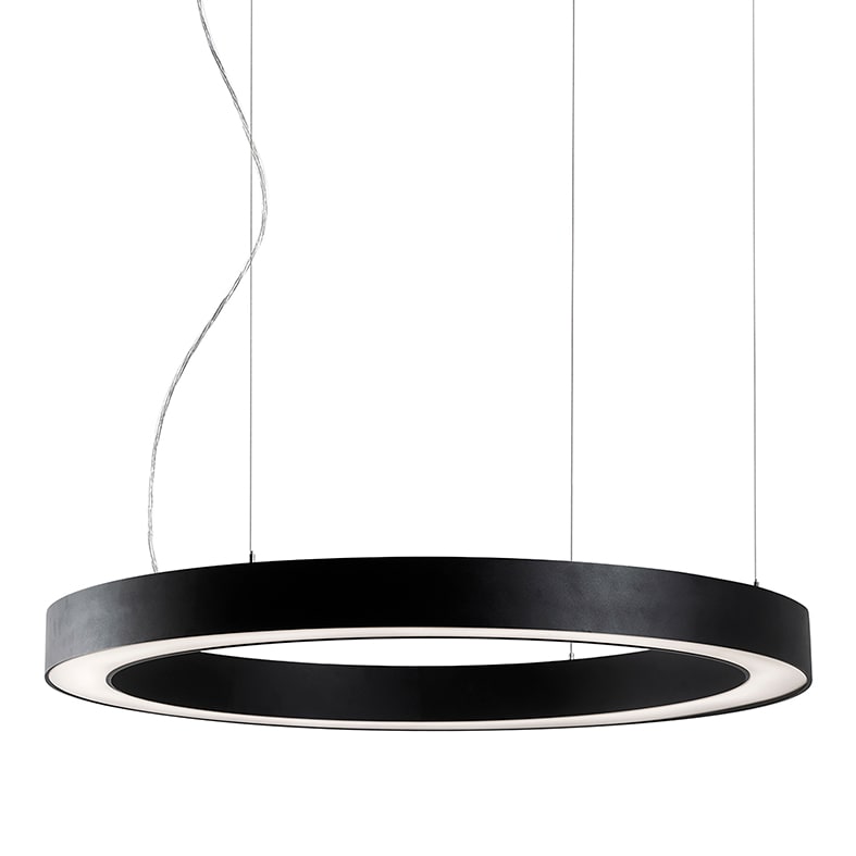 ROSSINI ILLUMINAZIONE - SOSPENSIONE MONOEMISSIONE NERA LED 87W 3