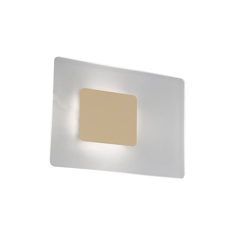 ROSSINI ILLUMINAZIONE - APPLIQUE/PLAFONIERA ORO SATINATO LED 17W