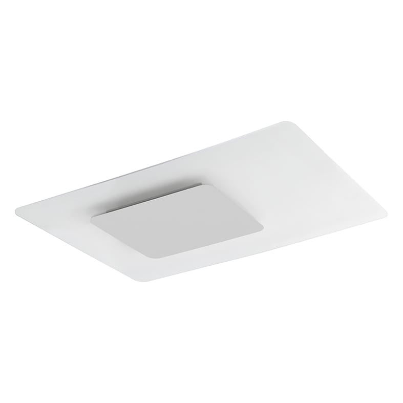 ROSSINI ILLUMINAZIONE - APPLIQUE/PLAFONIERA BIANCA LED 24W IP20