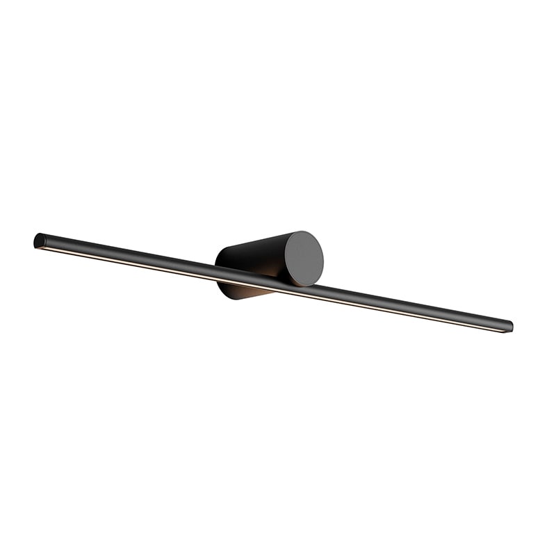 ROSSINI ILLUMINAZIONE - APPLIQUE NERA LED 6W IP54 3000K CRI90