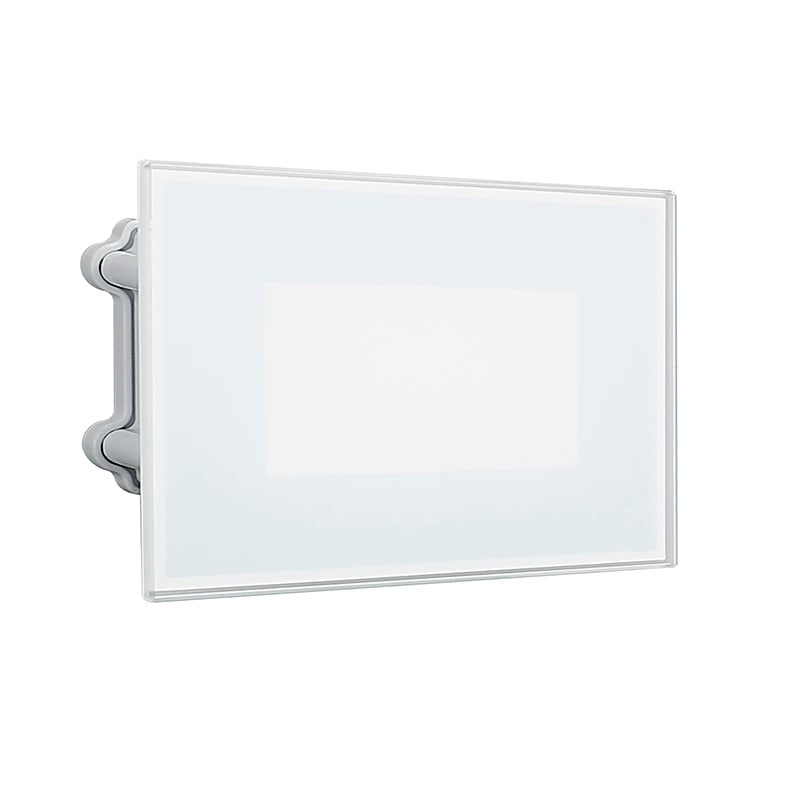 ROSSINI ILLUMINAZIONE - SEGNAPASSO SIMMETRICO VETRO BIANCO 4,5W