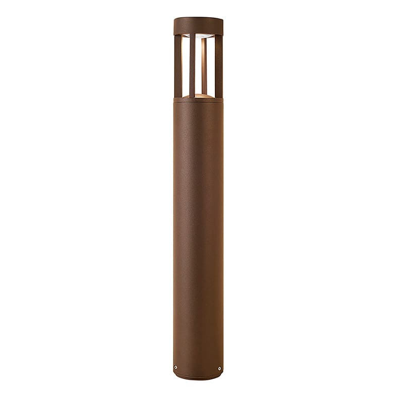 ROSSINI ILLUMINAZIONE - BOLLARD MARRONE LED 7W 360  IP54 3000K C