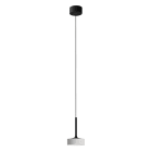 ROSSINI ILLUMINAZIONE - SOSPENSIONE NERO/BIANCO LED 13W 38 IP20