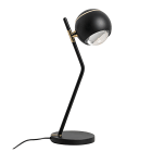 ROSSINI ILLUMINAZIONE - LAMPADA DA TAVOLO ORIENTABILE NERA/ORO L
