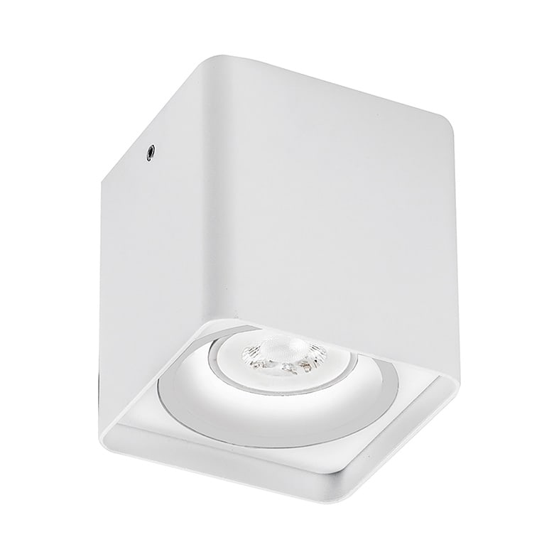 ROSSINI ILLUMINAZIONE - DOWNLIGHT A PLAFONE QUADRATO BIANCO GU10