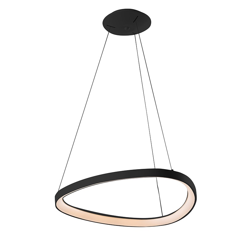 ROSSINI ILLUMINAZIONE - SOSPENSIONE LED 3K NERO 60W