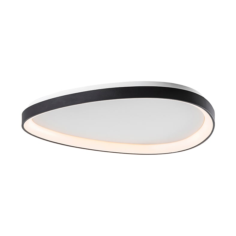 ROSSINI ILLUMINAZIONE - PLAFONIERA LED 3K NERO 48W