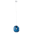 ROSSINI ILLUMINAZIONE - SOSPENSIONE IN VETRO BLU E27 IP20