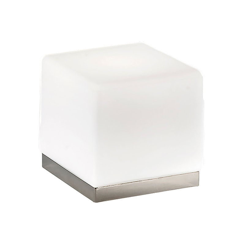 ROSSINI ILLUMINAZIONE - LAMPADA DA TAVOLO ANODIZZATA/VETRO SATIN