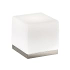 ROSSINI ILLUMINAZIONE - LAMPADA DA TAVOLO ANODIZZATA/VETRO SATIN