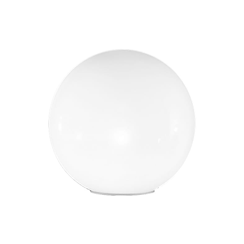 ROSSINI ILLUMINAZIONE - GLOBO PMMA D.20 BIANCO LATTE+GRIFFA