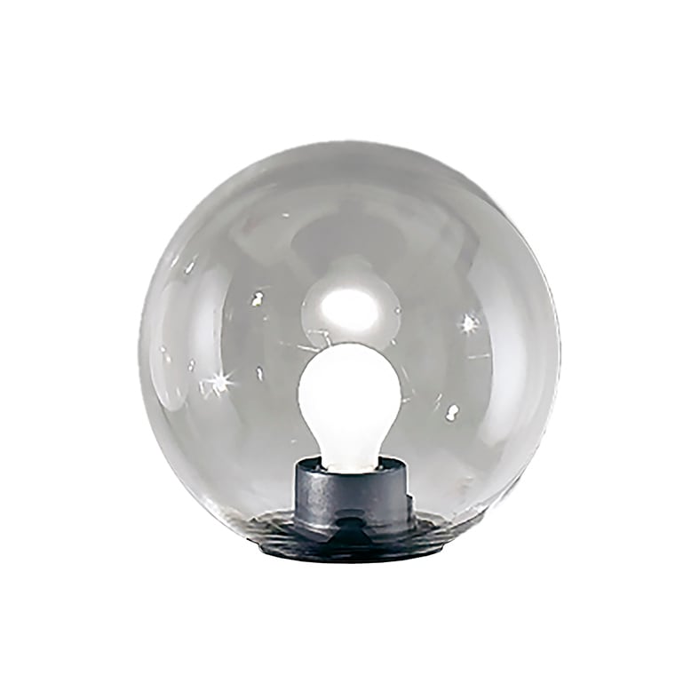 ROSSINI ILLUMINAZIONE - GLOBO PMMA D.25 CRISTALLO+GRIFFA