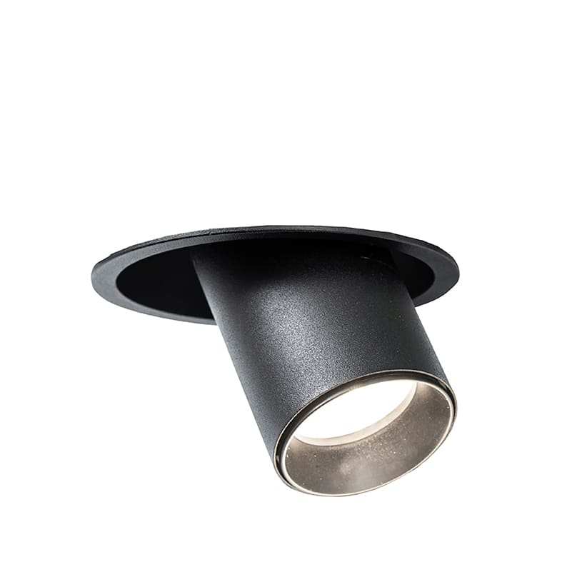 ROSSINI ILLUMINAZIONE - FARO DA INCASSO GU10 NERO
