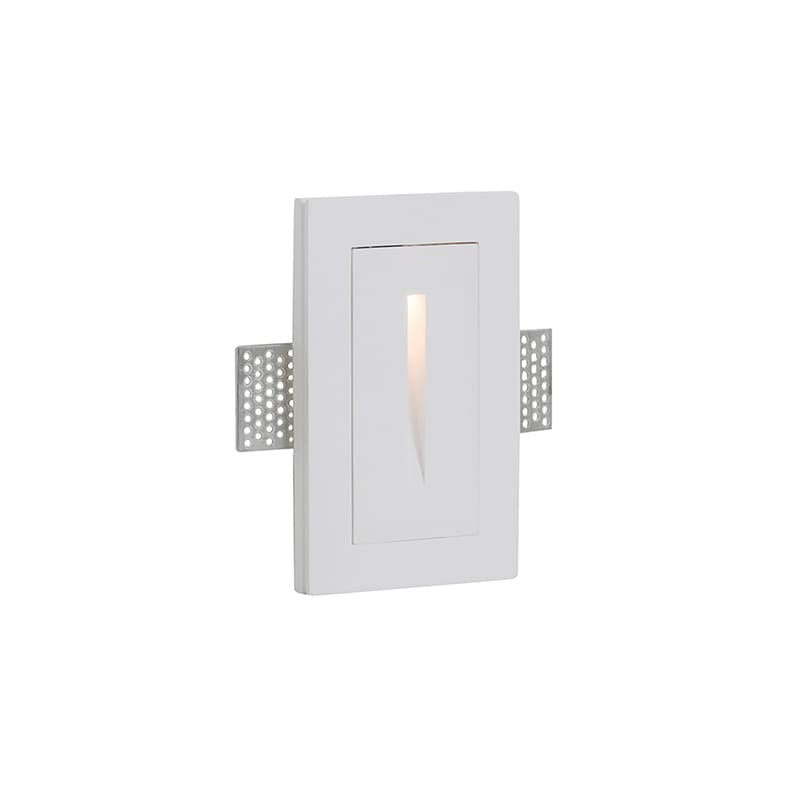ROSSINI ILLUMINAZIONE - SEGNAPASSO IN GESSO BIANCO LED 5W 20 IP
