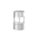 ROSSINI ILLUMINAZIONE - BOLLARD GRIGIO E27 IP65 20CM