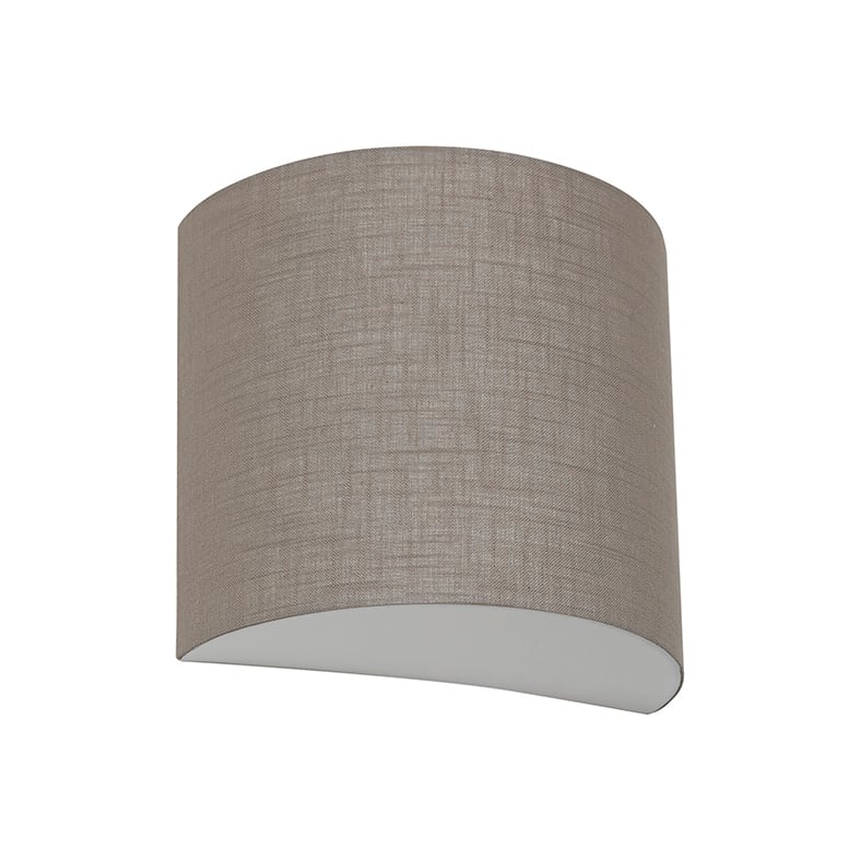 ROSSINI ILLUMINAZIONE - APPLIQUE CON PARALUME TORTORA E27 IP20