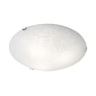 ROSSINI ILLUMINAZIONE - PLAFONIERA IN VETRO OPALE SERIGRAFATO E27 IP20 41CM 1052-40-CRI