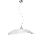 ROSSINI ILLUMINAZIONE - SOSPENSIONE CROMO/VETRO SERIGRAFATO E27 IP20 52CM 1073-40-B