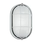 ROSSINI ILLUMINAZIONE - APPLIQUE/PLAFONIERA OVALE BIANCA E27 IP54 1698-B