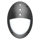 ROSSINI ILLUMINAZIONE - APPLIQUE/PLAFONIERA OVALE NERA E27 IP66 20571-N
