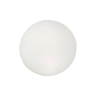 ROSSINI ILLUMINAZIONE - APPLIQUE/PLAFONIERA IN VETRO BIANCO E27 IP20 25CM 3618-25