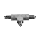 ROSSINI ILLUMINAZIONE - GIUNTO ELETTRICO A T DESTRO GRIGIO PER SQUASH STANDARD 6008-DX-GR