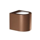 ROSSINI ILLUMINAZIONE - APPLIQUE BIEMISSIONE TONDA MARRONE LED 9W 60° IP65 3000K CRI80 A.130-MA-LED-C