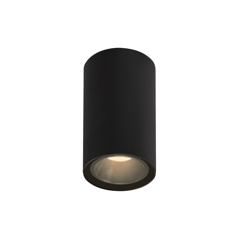 ROSSINI ILLUMINAZIONE - DOWNLIGHT A PLAFONE TONDO NERO CON LAMPA
