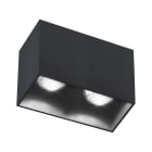 ROSSINI ILLUMINAZIONE - DOWNLIGHT A PLAFONE QUADRATO NERO 2XGU10 ARG201N