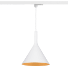 ROSSINI ILLUMINAZIONE - SOSPENSIONE PER BINARIO TRIFASE BIANCO/ORO SATINATO E27 IP20 ASI203BOS