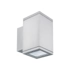 ROSSINI ILLUMINAZIONE - APPLIQUE MONOEMISSIONE QUADRATA GRIGIA 15,6W 40° IP65 4000K CRI80 AVE004GR